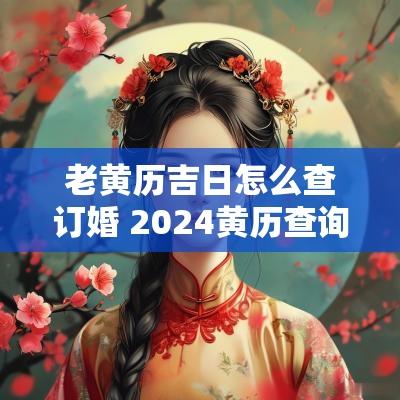 老黄历吉日怎么查订婚 2025黄历查询黄道吉日订婚