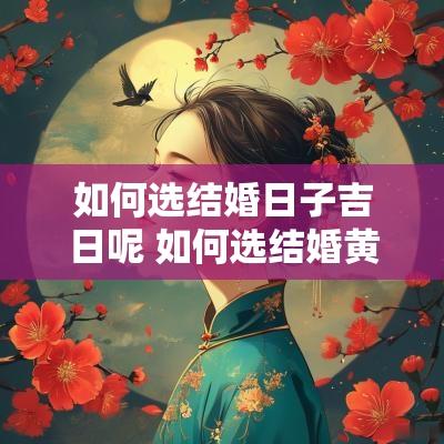 如何选结婚日子吉日呢 如何选结婚黄道吉日日子
