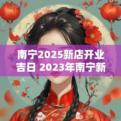 南宁2025新店开业吉日 2025年南宁新项目