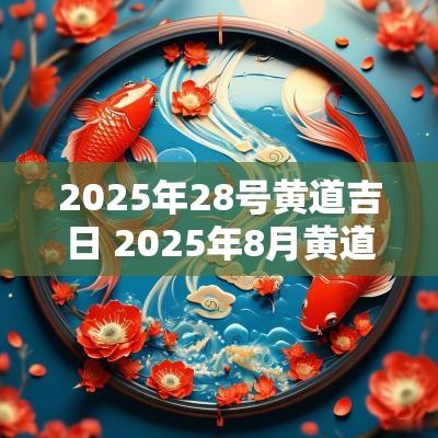 2025年28号黄道吉日 2025年8月黄道吉日