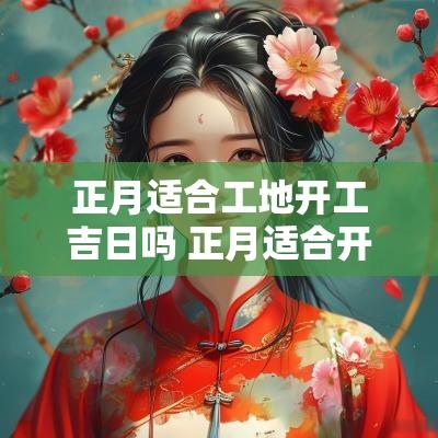 正月适合工地开工吉日吗 正月适合开工的日子
