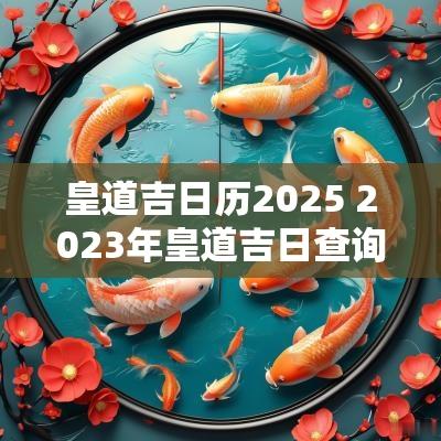 皇道吉日历2025 2025年皇道吉日查询