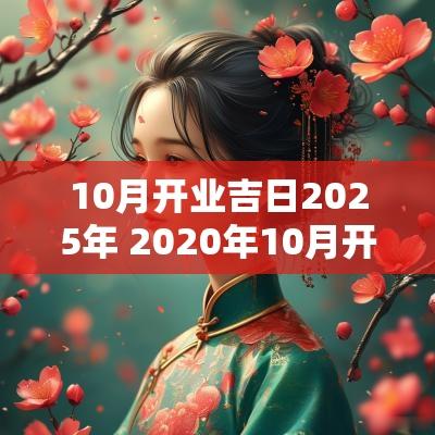 10月开业吉日2025年 2025年10月开业吉日最好吉日