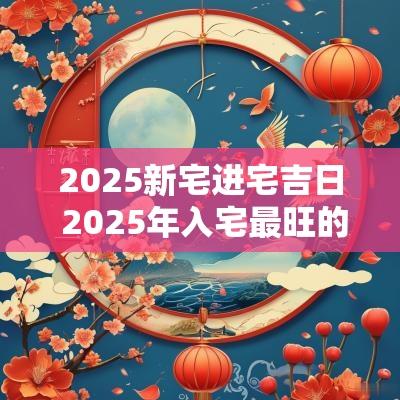 2025新宅进宅吉日 2025年入宅最旺的吉日