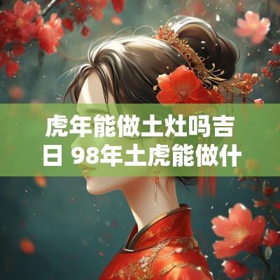 蛇年能做土灶吗吉日 98年土虎能做什么生意