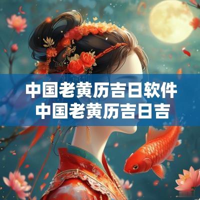中国老黄历吉日软件 中国老黄历吉日吉时查询