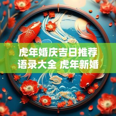 蛇年婚庆吉日推荐语录大全 蛇年新婚吉祥语