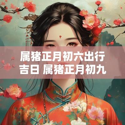 属猪正月初六出行吉日 属猪正月初九出生的人