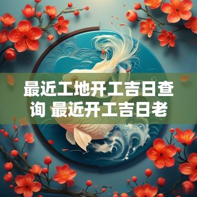 最近工地开工吉日查询 最近开工吉日老黄历