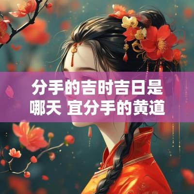 分手的吉时吉日是哪天 宜分手的黄道吉日2025