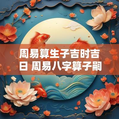 周易算生子吉时吉日 周易八字算子嗣