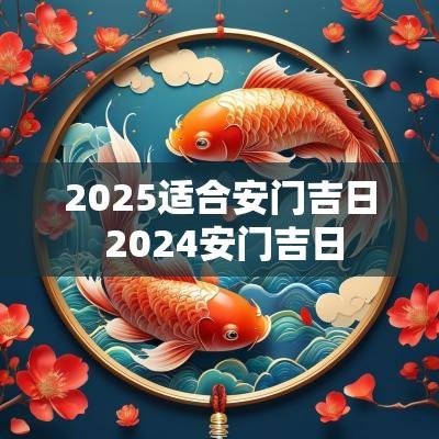 2025适合安门吉日 2025安门吉日