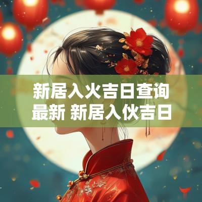 新居入火吉日查询最新 新居入伙吉日2025
