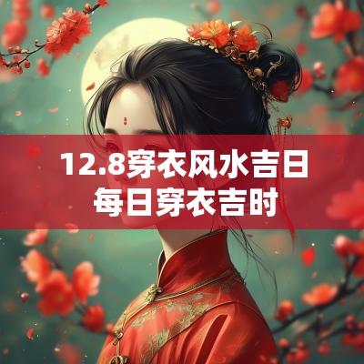 12.8穿衣风水吉日 每日穿衣吉时