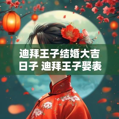 迪拜王子结婚大吉日子 迪拜王子娶表妹图片