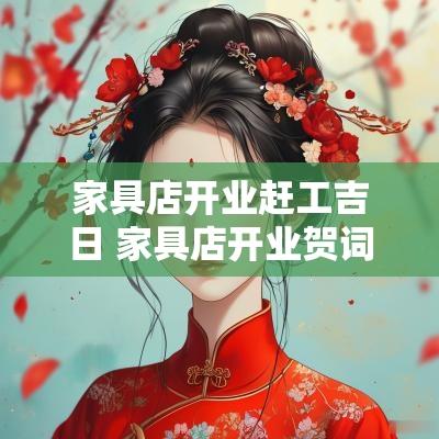 家具店开业赶工吉日 家具店开业贺词