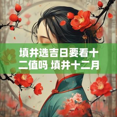 填井选吉日要看十二值吗 填井十二月建吉日