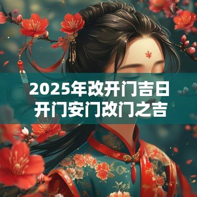 2025年改开门吉日 开门安门改门之吉日