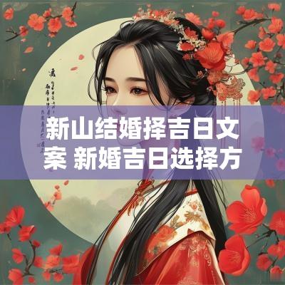 新山结婚择吉日文案 新婚吉日选择方法