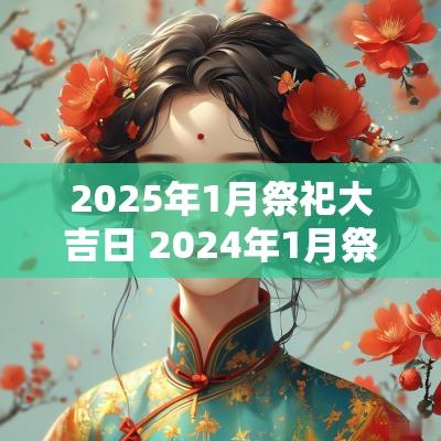 2025年1月祭祀大吉日 2025年1月祭祀黄道吉日查询