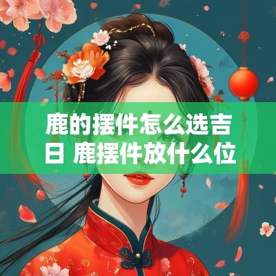 鹿的摆件怎么选吉日 鹿摆件放什么位置最好