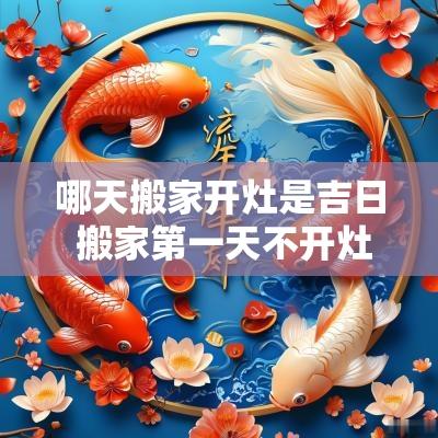 哪天搬家开灶是吉日 搬家第一天不开灶好不好
