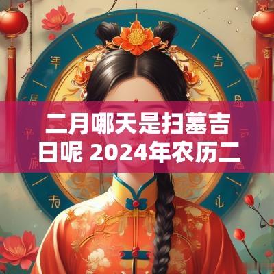 二月哪天是扫墓吉日呢 2025年农历二月扫墓吉日查询