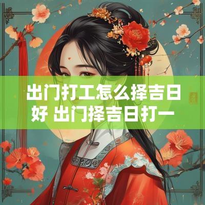 出门打工怎么择吉日好 出门择吉日打一个数字