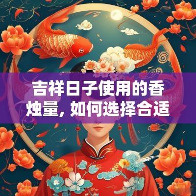 吉祥日子使用的香烛量, 如何选择合适的数目