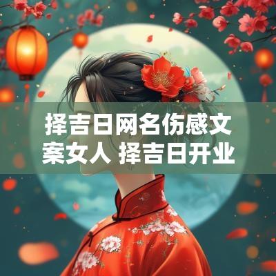 择吉日网名伤感文案女人 择吉日开业的文案