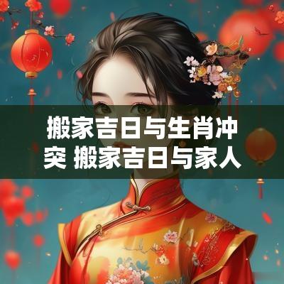 搬家吉日与生肖冲突 搬家吉日与家人生肖相冲怎么办