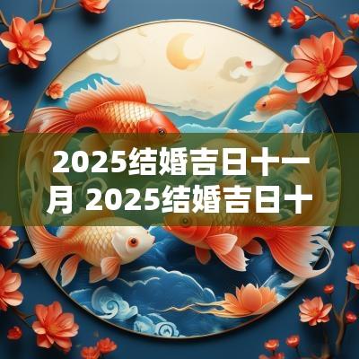 2025结婚吉日十一月 2025结婚吉日十一月十二日