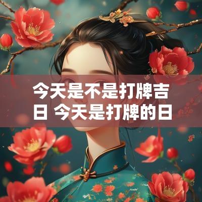 今天是不是打牌吉日 今天是打牌的日子吗