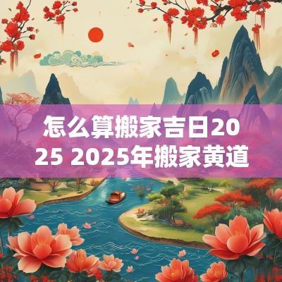 怎么算搬家吉日2025 2025年搬家黄道吉日一览表