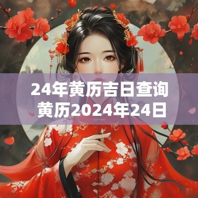 24年黄历吉日查询 黄历2025年24日黄道吉日查询