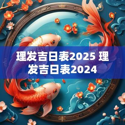 理发吉日表2025 理发吉日表2025