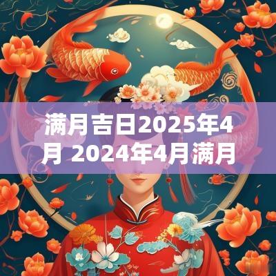 满月吉日2025年4月 2025年4月满月黄道吉日一览表