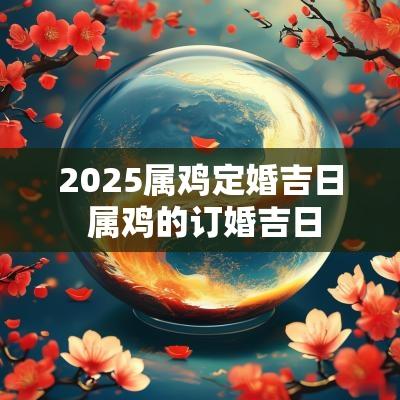 2025属鸡定婚吉日 属鸡的订婚吉日