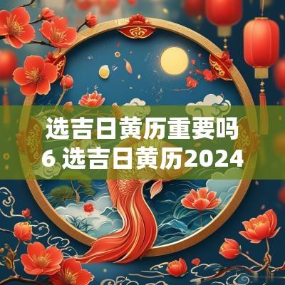 选吉日黄历重要吗6 选吉日黄历2025年