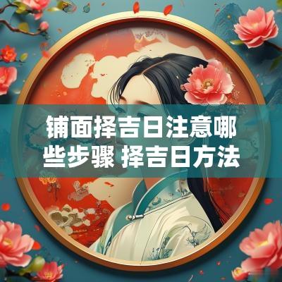 铺面择吉日注意哪些步骤 择吉日方法及步骤