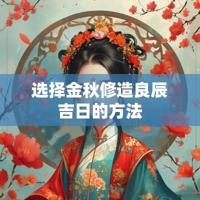 选择金秋修造良辰吉日的方法