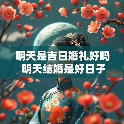 明天是吉日婚礼好吗 明天结婚是好日子吗