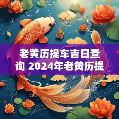 老黄历提车吉日查询 2025年老黄历提车吉日查询