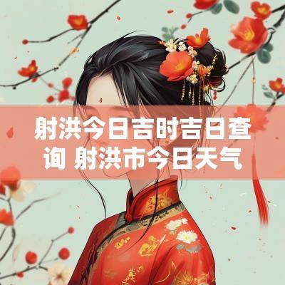 射洪今日吉时吉日查询 射洪市今日天气