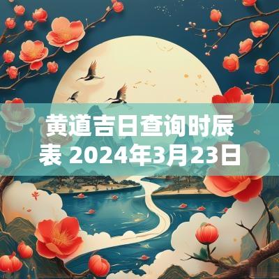 黄道吉日查询时辰表 2025年3月23日黄道吉日查询时辰表