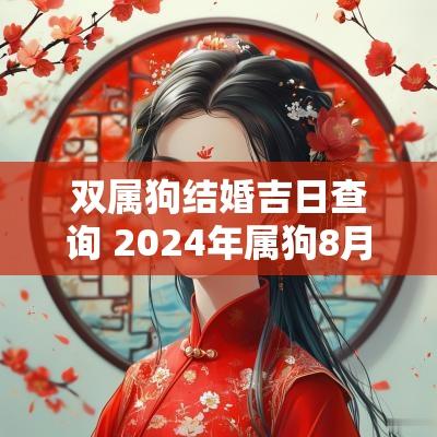 双属狗结婚吉日查询 2025年属狗8月份结婚黄道吉日