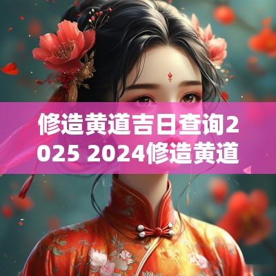 修造黄道吉日查询2025 2025修造黄道吉日
