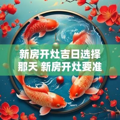 新房开灶吉日选择那天 新房开灶要准备什么