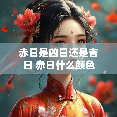 赤日是凶日还是吉日 赤日什么颜色