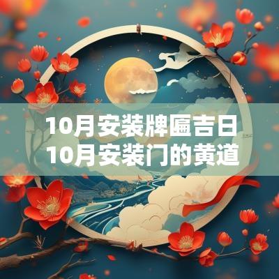 10月安装牌匾吉日 10月安装门的黄道吉日